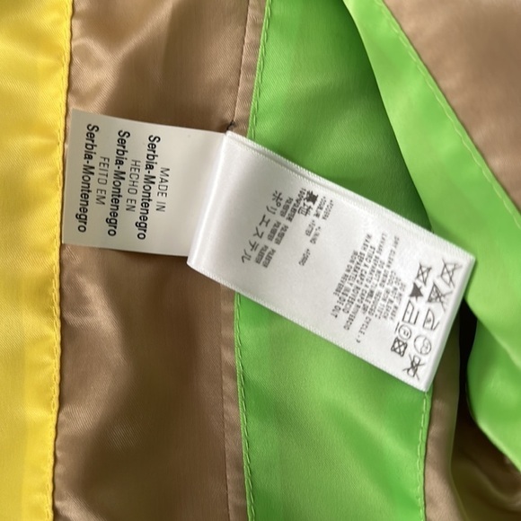 Red Valentino Yellow Cropped Jacket 42 - Picture 7 of 10